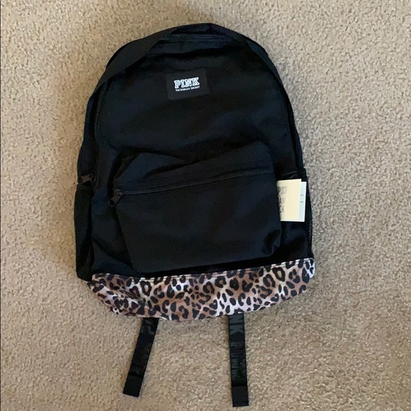 cheetah print backpack victoria's secret